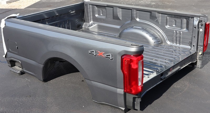 23-25 Ford F250 Super Duty 8 ft Bed Gray New Take Off OEM