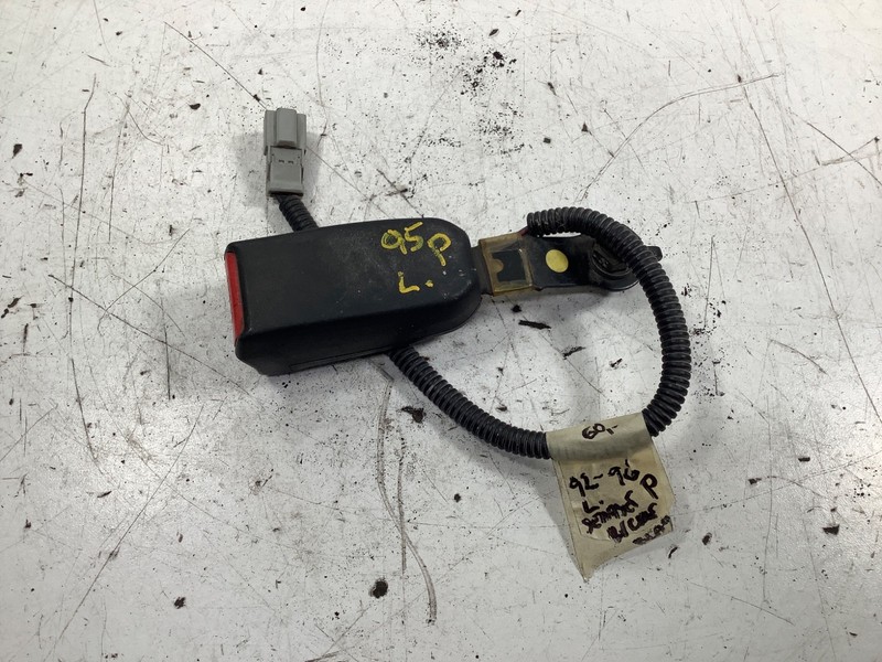 92-96 Honda Prelude Left Seat Belt Buckle Black OEM