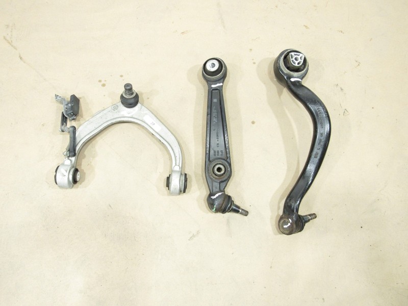 14-19 BMW X6 F16 2019 Front Left Suspension Upper Lower Control Arm Set 3 Pcs |@
