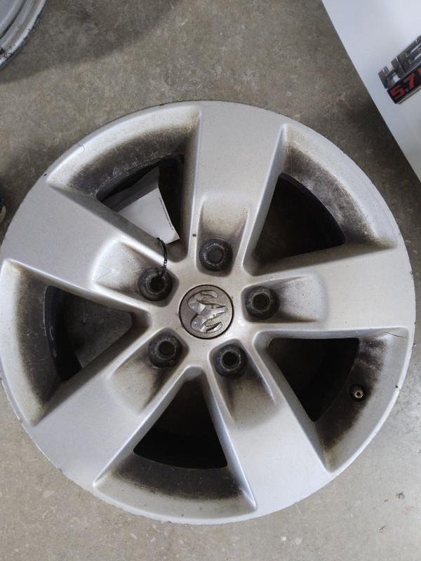 2013-2024 Dodge RAM 1500 Road Wheel Rim 17x7 Aluminum 5 Spoke Painted Silver