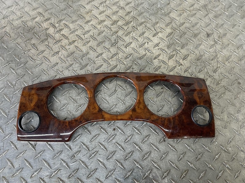 1998-2003 Jaguar XJ8 Speedometer Bezel Woodgrain Oem Tested 98 99 00 01 02 03