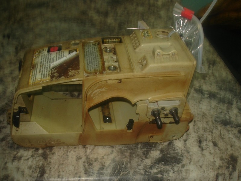 Echo cs-3400 main body gas oil tankchainsaw partbin 232 #1