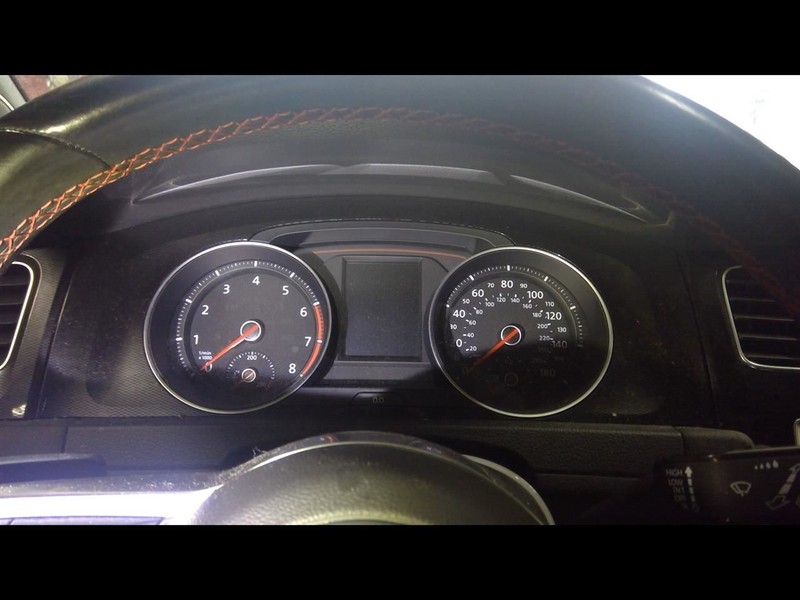 Speedometer Cluster MPH Fits 15-16 GOLF GTI 1573267
