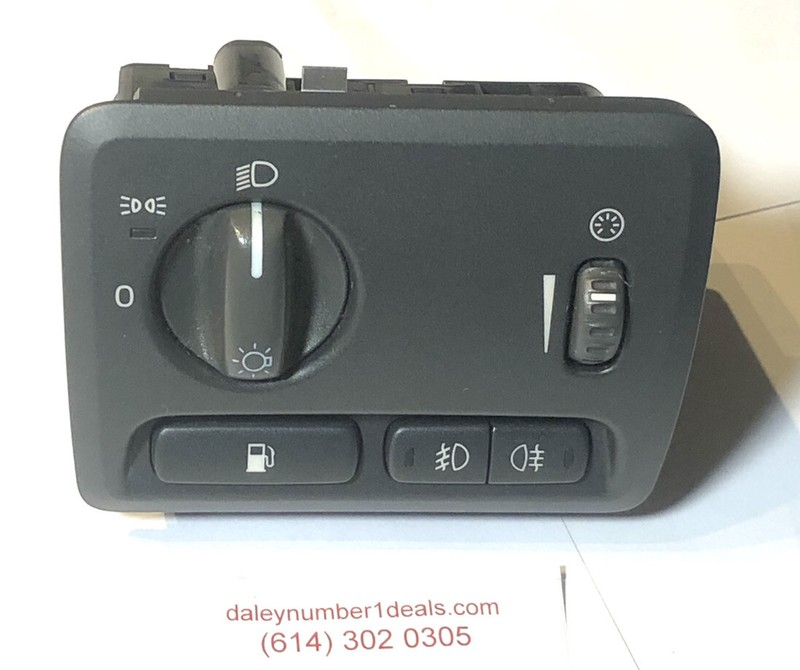 ✅ 2001-2009 Volvo S60 XC70 V70 Headlight light Control Switch Fuel 8691753 OEM