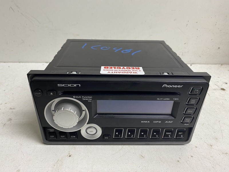 2008-2014 Scion XB NON-NAV Radio Stereo Pioneer Disc CD Player PT546-00100 T1814