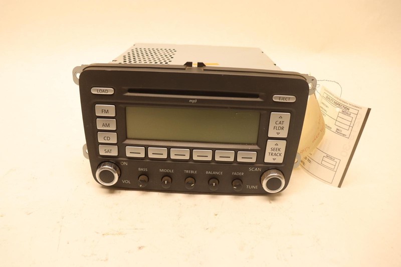 2006-2009 VOLKSWAGEN JETTA DASH RADIO PLAYER RECEIVER CONTROL UNIT OEM