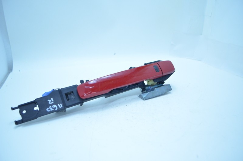09-13 INFINITI G37 CONVERTIBLE RIGHT PASSENGER SIDE EXTERIOR DOOR HANDLE RED OEM