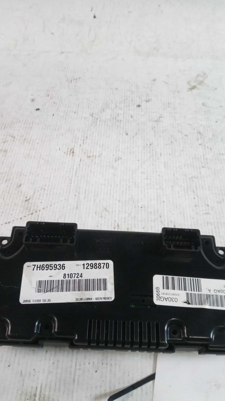 2007 Dodge Charger A/C Selector Switch OEM Black 46688, 185K Miles, Warranty