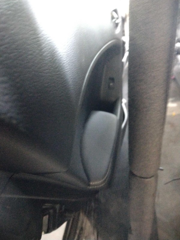 Kia Forte 2016 Left Rear Door BLACK 313242 9366