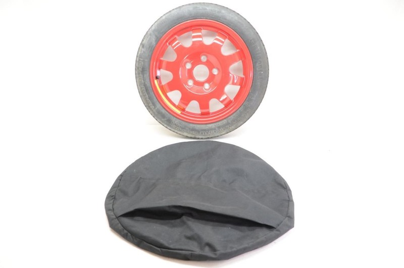 17x3-1/2 Inch Red Spare Wheel With Tire Fits 98-04 PORSCHE BOXSTER