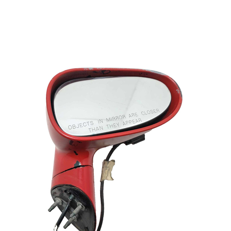 Pontiac Solstice RH Passenger Power Door Mirror Painted Red 2007 P/N 25881950