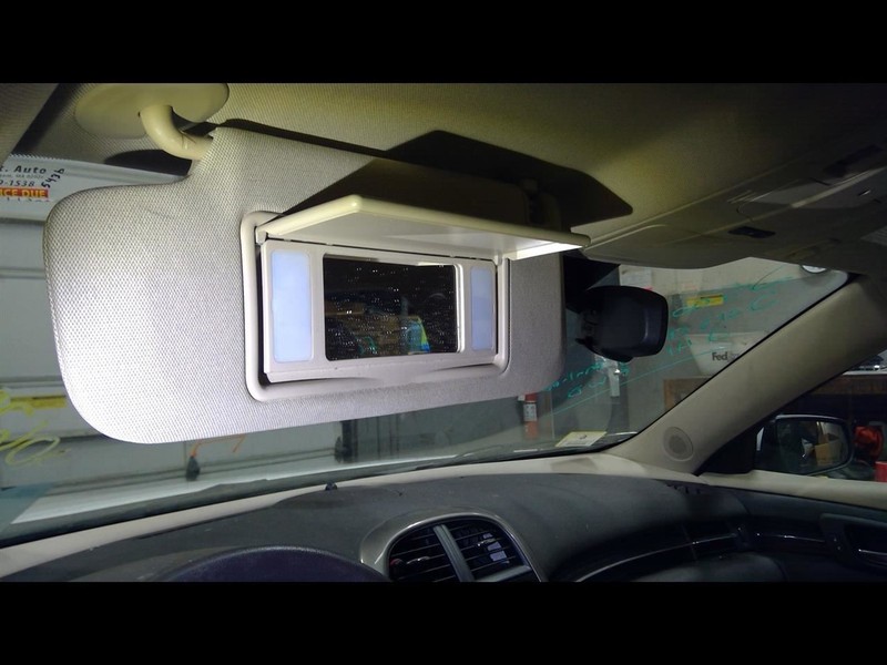 Driver Sun Visor VIN 1 4th Digit Limited Fits 13-16 MALIBU 1528286