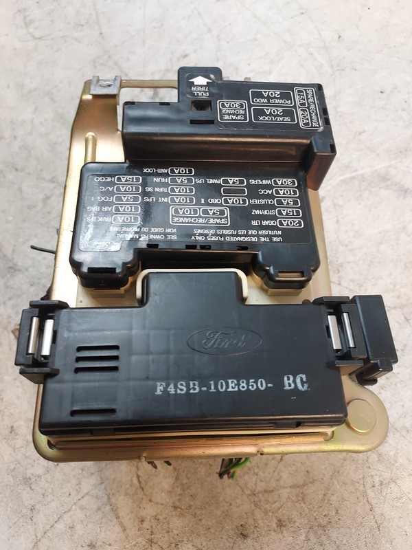 1994-1995 Ford Thunderbird Cabin Fuse Box Relay Panel F4SB-10E850-BC OEM