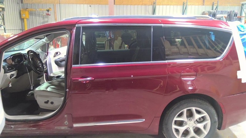 Driver Rear Side Door Movable Tempered Glass Fits 17-25 PACIFICA 3624361