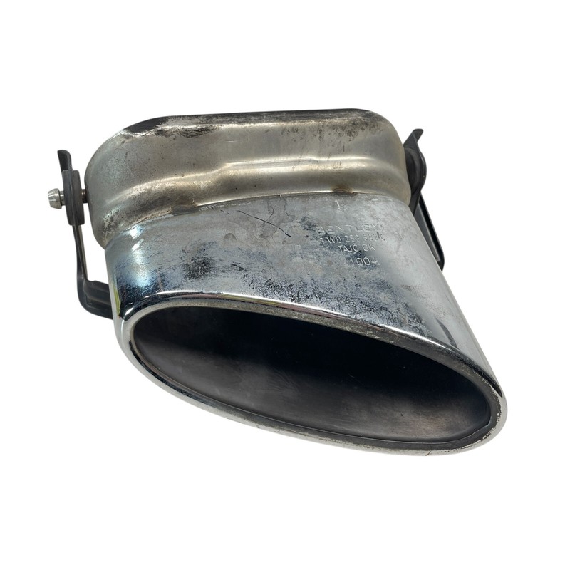 2006-2012 Bentley Continental GT right muffler exhaust pipe tip OEM 3W0253682C