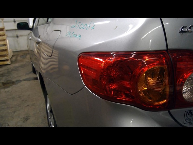 Driver Left Tail Light Quarter Panel Mounted Fits 09-10 COROLLA 1539994