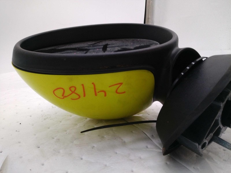 2013 MINI Cooper Left Door Mirror Assembly Black Yellow Cap 154632 57K Miles