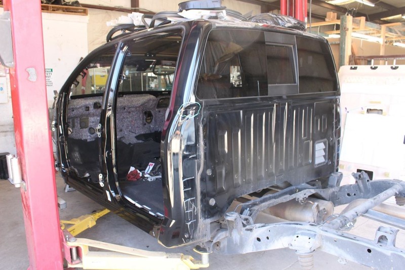 Driver Left Rear Cab Corner Cut Fits 17-23 TITAN
