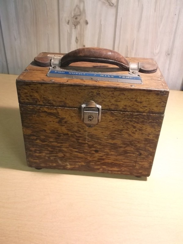 L&N Potentiometer Leeds & Northrup Vintage, In Wooden Case FREE SHIPPING