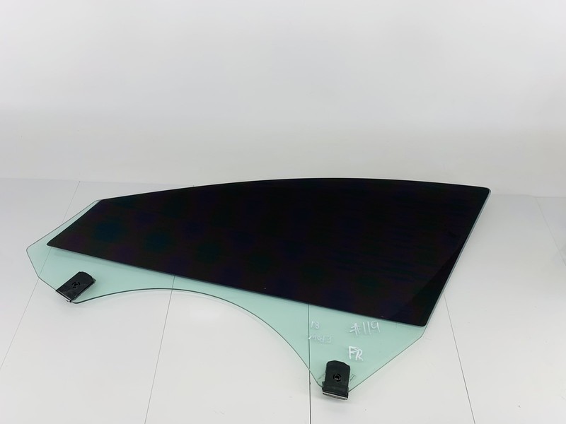 17-23 TESLA MODEL 3 FRONT RIGHT PASSENGER SIDE DOOR SHELL WINDOW GLASS OEM #119