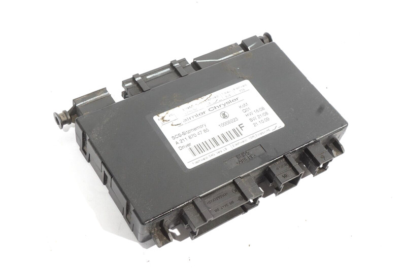07-12 MERCEDES X164 GL450 FRONT LEFT SEAT CONTROL MODULE A2118704785 OEM