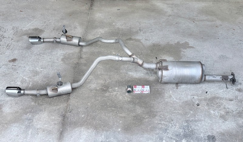 ✅ 19-26 RAM 1500 5th 5.7L OEM EXHAUST SYSTEM MUFFLER TAILPIPE TIP PIPE TUBE 34K