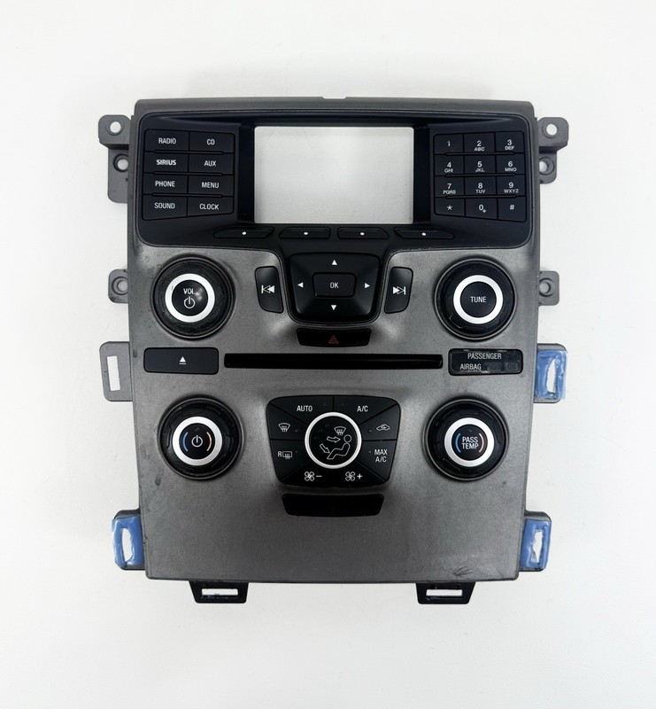2011-2014 Ford Edge Radio Climate Control Bezel 4.2" Screen OEM ET4T-18A802-DA