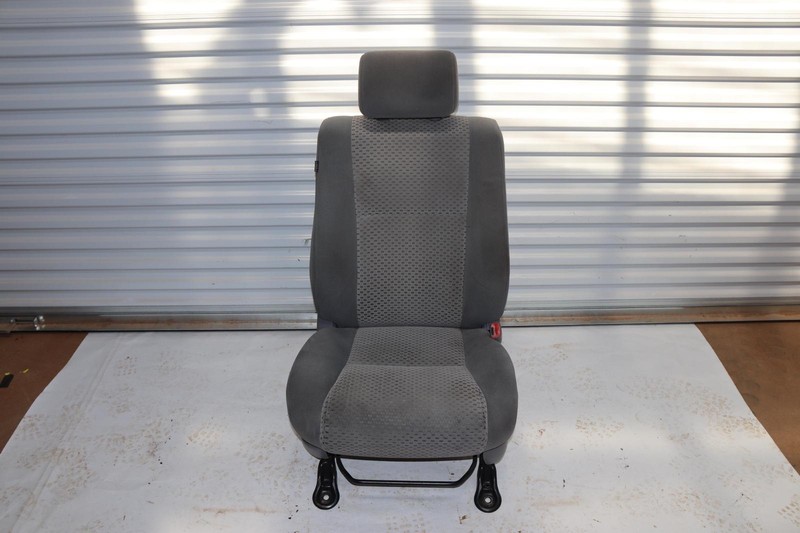 2010-2013 TOYOTA TUNDRA FRONT RIGHT PASSENGER SIDE SEAT CLOTH GRAY COMPLETE OEM