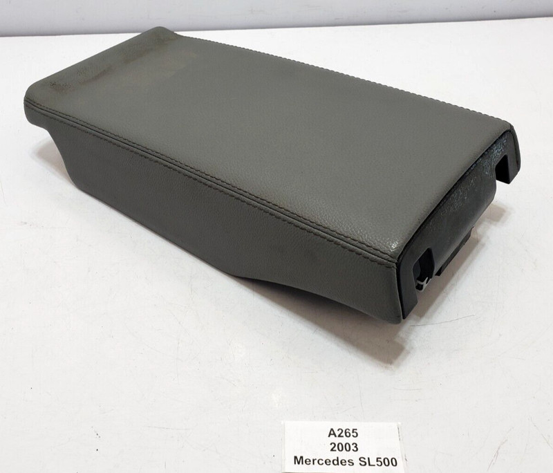 ✅ 2003-2006 OEM Mercedes R230 SL500 Rear Center Console Lid Cover Panel NOTE*