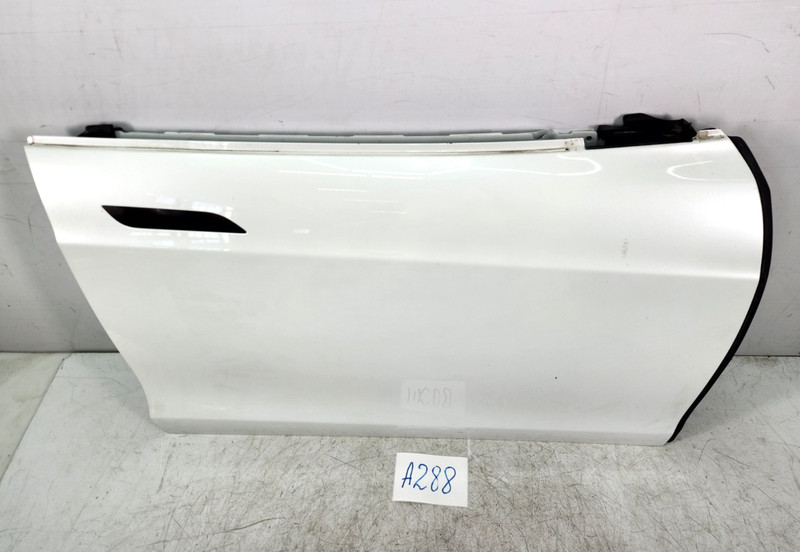 ✅ 16-20 OEM Tesla Model S Front Right Passenger Door Shell Panel White PPSW*
