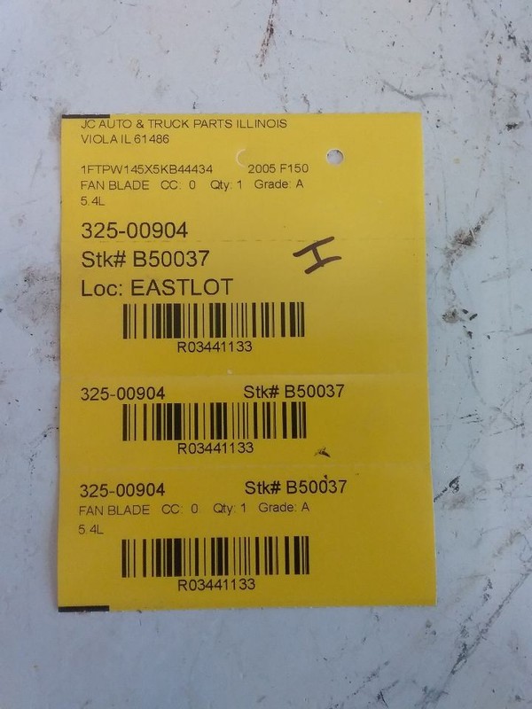 Fan Blade 4.2L Fits 05-08 FORD F150 PICKUP 3441133