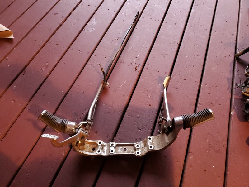 1992-2004 Suzuki Intruder VS800GL VS800 VS 800 Foot Peg Bracket Mount Holder