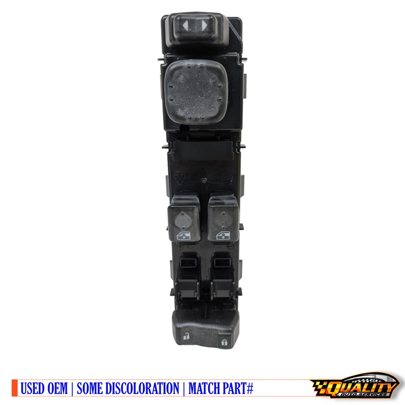 03 04 05 06 Sierra Silverado 2Dr Left Master Power Window Switch OEM 15112970