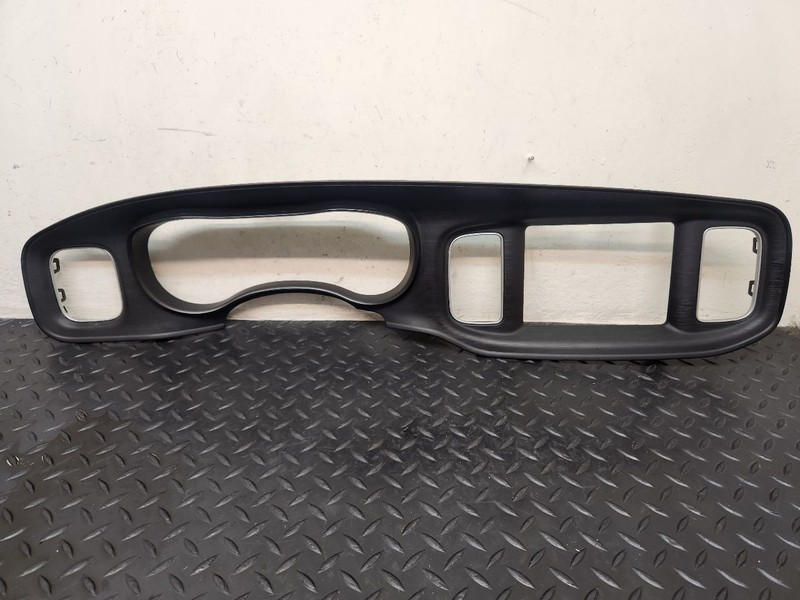 18-19 Dodge Charger Speedometer Radio Bezel Assembly Black OEM 68416761AA