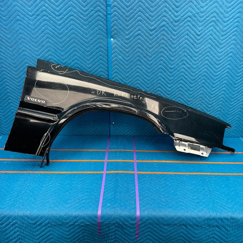 1987–1991 Volvo 780 Bertone Front Right Passenger Fender For Repainting OEM