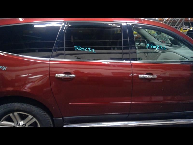 Passenger Right Rear Side Door Red GGA Fits 10-17 TRAVERSE 901209