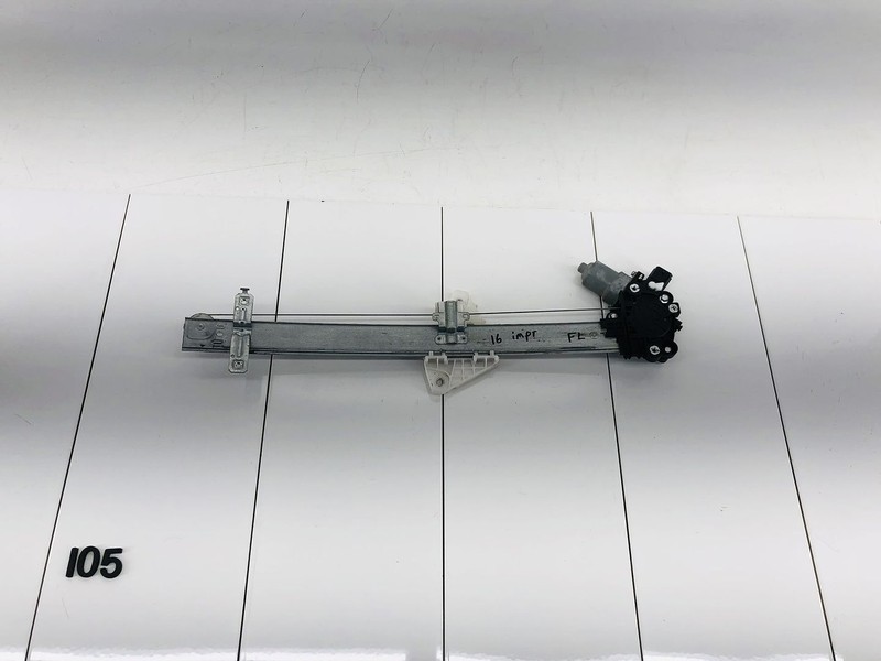 12-16 SUBARU IMPREZA FRONT LEFT SIDE DOOR WINDOW REGULATOR W/ MOTOR OEM