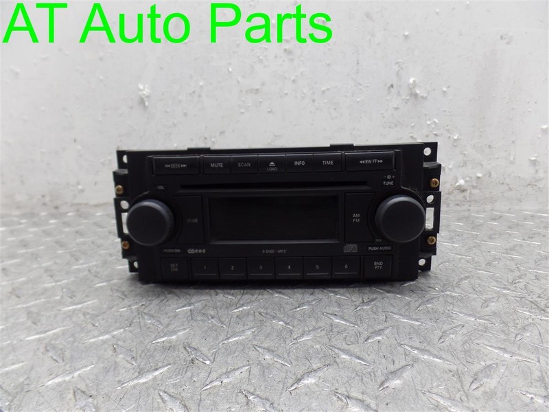05 06 07 08 09 DURANGO DAKOTA CALIBER CD PLAYER AM/FM RADIO 5091720AD