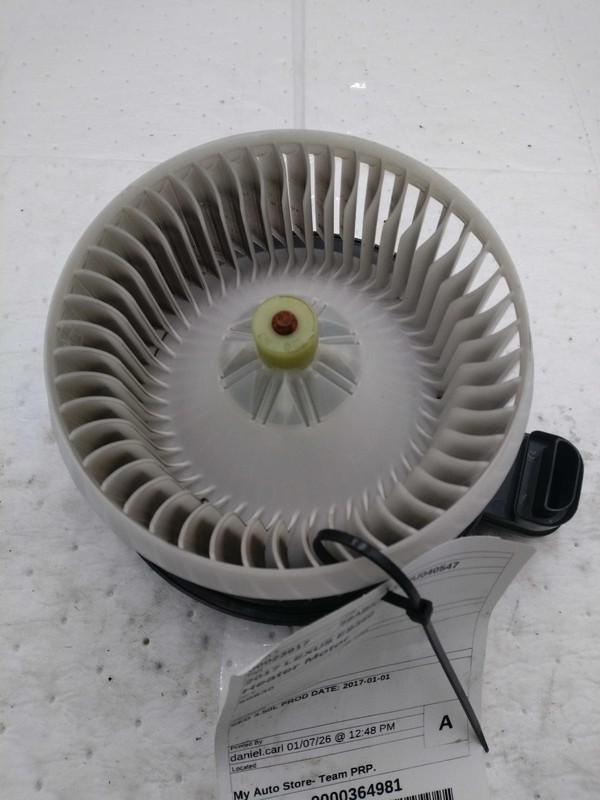 2017 Lexus ES350 HVAC Blower Motor OEM 8710306120 White 99K Miles
