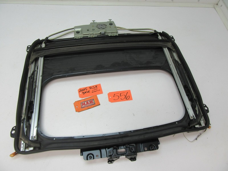 SUNROOF SUN ROOF TRACK PANEL GUIDE GLASS RAIL TOP BAR MOON fit 02-06 ACURA RSX