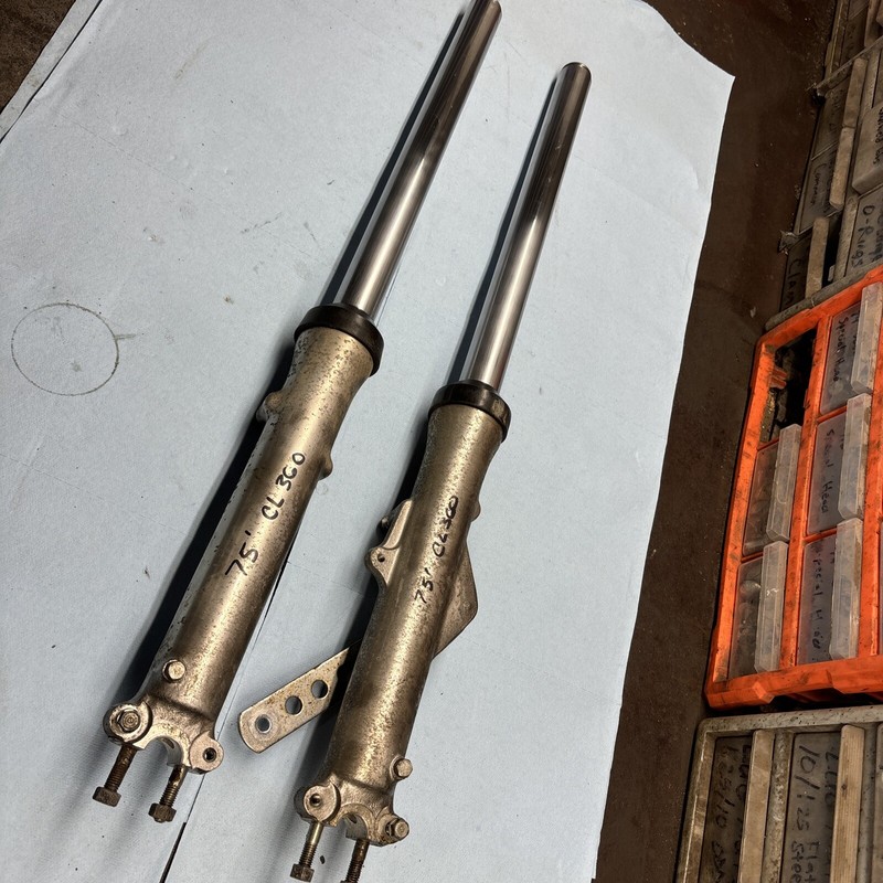 1975 Vintage Honda MotorcycleCL360 Cl 360 Front Forks