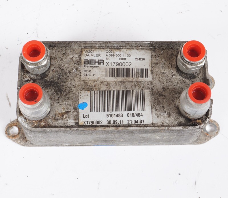 12-2014 MERCEDES W204 C250 AUTOMATIC TRANSMISSION OIL COOLER A0995001100 OEM