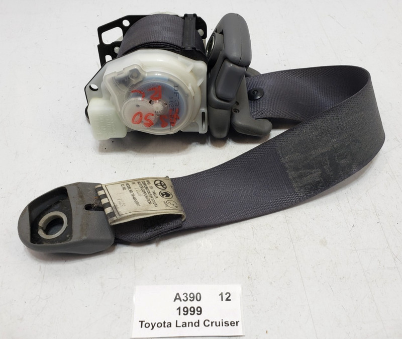 ✅ 98-02 OEM Toyota Land Cruiser J100 Rear Left Driver Side 2nd Row Seat Belt