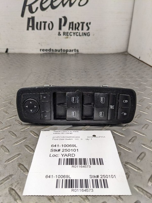 Driver Front Door Switch Driver's Master Fits 17-23 PACIFICA 1164573