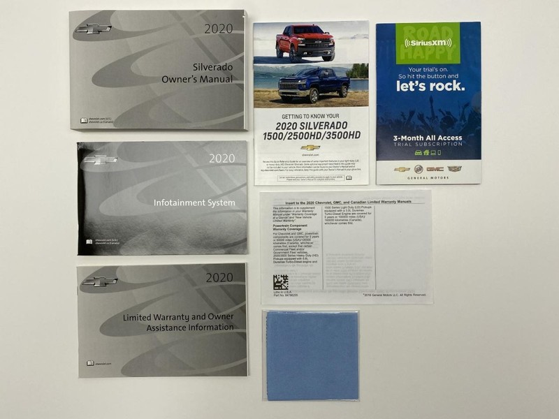 Owners Manual 2020 Chevrolet Silverado 86656