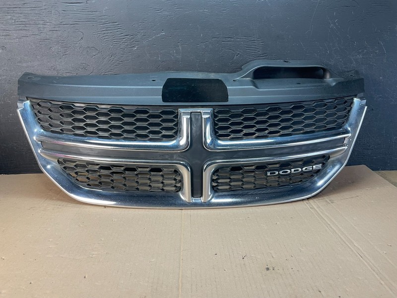 2011 to 2018 Dodge Journey Front Upper Chrome Grill Grille OEM AD8401 DG