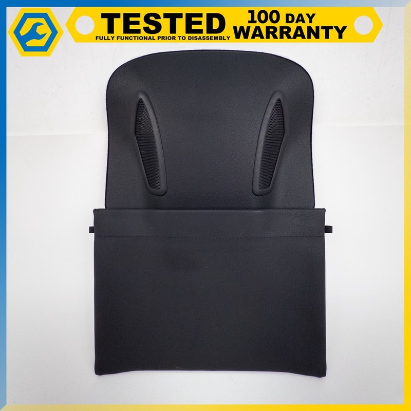 12-18 MERCEDES-BENZ CLS550 FRONT RIGHT OR LEFT SEAT BACK COVER PANEL BLACK OEM