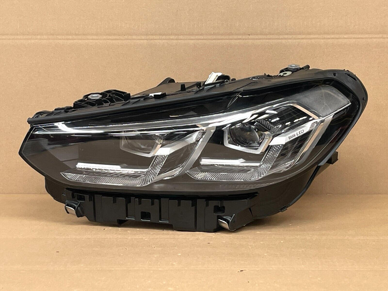 ⭐MINT! 2022-2024 BMW X3 G01 X4 G02 LEFT DRIVER SIDE HEADLIGHT CHROME LED OEM