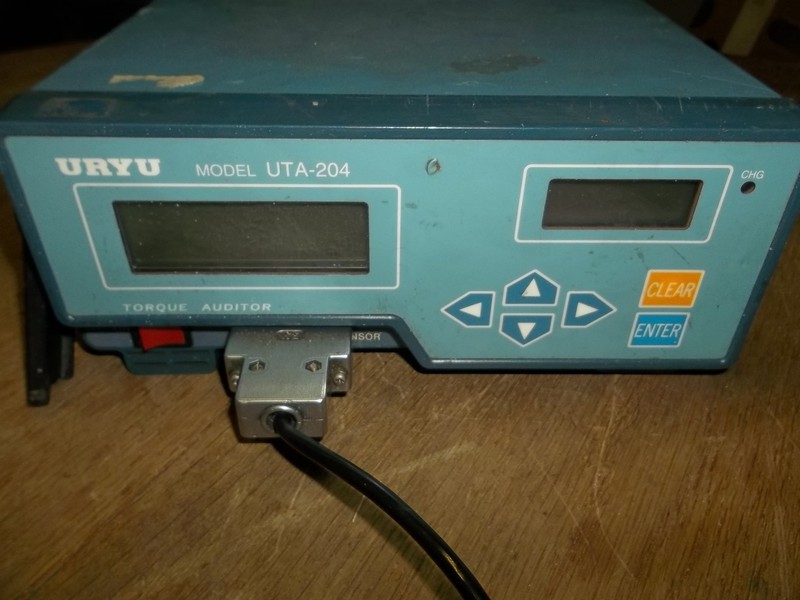 URYU UTA-204 Torque Auditor/Sensor UMS-15-12.7 CAL: 1501 *FREE SHIPPING*
