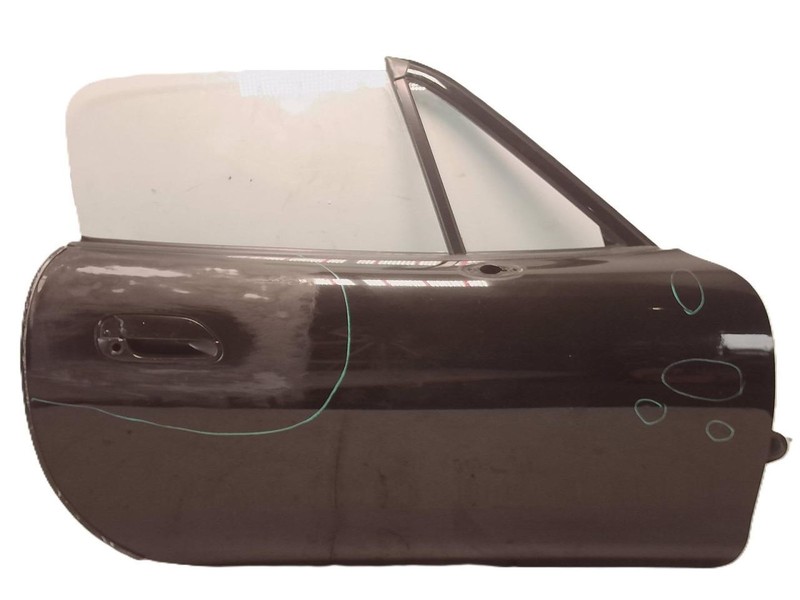 99-00 Mazda Mx-5 Miata NB Black Passenger Right Front Door Assembly